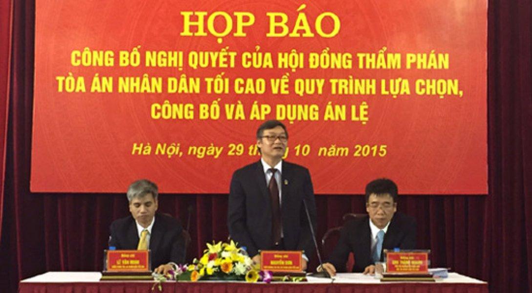Áp dụng án lệ ở Việt nam có phù hợp hay không?
